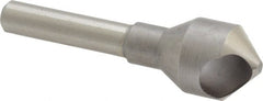 M.A. Ford - 9/16" Head Diam, 1/4" Shank Diam, 0 Flute 90° High Speed Steel Countersink - Exact Tooling