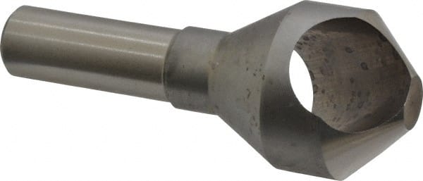 M.A. Ford - 1-1/8" Head Diam, 1/2" Shank Diam, 0 Flute 90° High Speed Steel Countersink - Exact Tooling