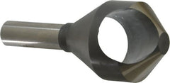 M.A. Ford - 1-1/2" Head Diam, 1/2" Shank Diam, 0 Flute 90° High Speed Steel Countersink - Exact Tooling