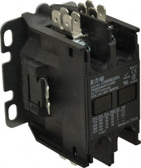 Eaton Cutler-Hammer - 2 Pole, 25 Amp Inductive Load, 110 to 120 Coil VAC at 50/60 Hz, Nonreversible Definite Purpose Contactor - Exact Tooling