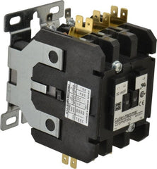 Eaton Cutler-Hammer - 3 Pole, 50 Amp Inductive Load, 110 to 120 Coil VAC at 50/60 Hz, Nonreversible Definite Purpose Contactor - Exact Tooling