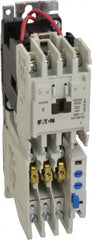 Eaton Cutler-Hammer - 110 Coil VAC at 50 Hz, 120 Coil VAC at 60 Hz, 9 Amp, Nonreversible Open Enclosure NEMA Motor Starter - 1/3 hp at 1 Phase - Exact Tooling