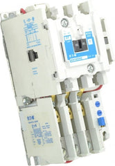 Eaton Cutler-Hammer - 110 Coil VAC at 50 Hz, 120 Coil VAC at 60 Hz, 27 Amp, NEMA Size 1, Nonreversible Open Enclosure NEMA Motor Starter - 2 hp at 1 Phase - Exact Tooling