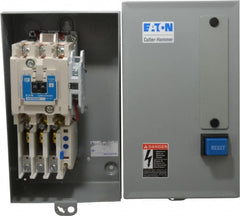 Eaton Cutler-Hammer - 120 Coil VAC, NEMA Size 1, Nonreversible Enclosed Enclosure NEMA Motor Starter - 1 Enclosure Rating - Exact Tooling