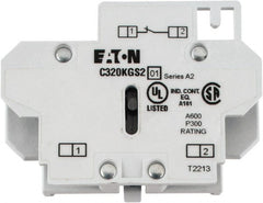 Eaton Cutler-Hammer - Starter Auxiliary Contact - For Use with 10-60A Contactors - Exact Tooling