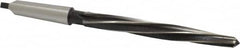 Interstate - 13/16" Reamer Diam, 35/64" Small End Diam, 3MT Morse Taper Shank, 7-3/8" Flute, Bridge Reamer - Exact Tooling