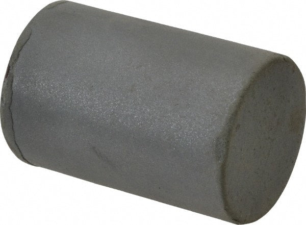 Cratex - 1" Max Diam x 1-1/2" Long, Cylinder, Rubberized Point - Very Fine Grade, Silicon Carbide, 1/4" Arbor Hole, Unmounted - Exact Tooling