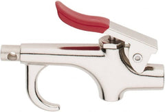Value Collection - 145 Max psi Standard Safety Thumb Lever Blow Gun - 1/4 NPT, 3" Tube Length, Chrome Plated Zinc - Exact Tooling