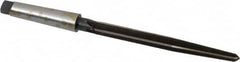 Interstate - 17/32" Reamer Diam, 11/32" Small End Diam, 2MT Morse Taper Shank, 5-1/8" Flute, Bridge Reamer - Exact Tooling
