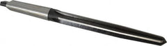Interstate - 15/16" Reamer Diam, 43/64" Small End Diam, 3MT Morse Taper Shank, 7-3/8" Flute, Bridge Reamer - Exact Tooling
