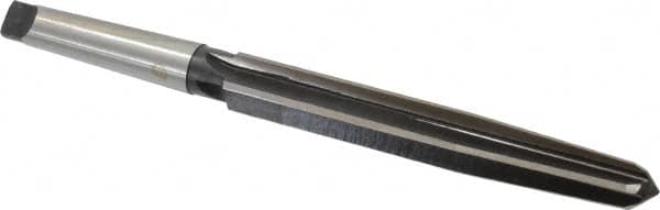 Interstate - 1-1/8" Reamer Diam, 55/64" Small End Diam, 3MT Morse Taper Shank, 7-3/8" Flute, Bridge Reamer - Exact Tooling