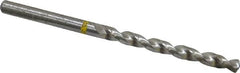 Accupro - 3/16" 130° Vanadium High Speed Steel Jobber Drill - Bright Finish, Right Hand Cut, Spiral Flute, Straight Shank, 86mm OAL, Split Point - Exact Tooling