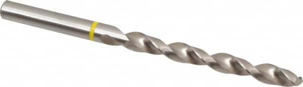 Accupro - 19/64" 130° Vanadium High Speed Steel Jobber Drill - Exact Tooling