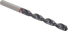 Accupro - 11/32" 135° Cobalt Jobber Drill - TiAlN Finish, Right Hand Cut, Spiral Flute, Straight Shank, 125mm OAL, UX Point - Exact Tooling