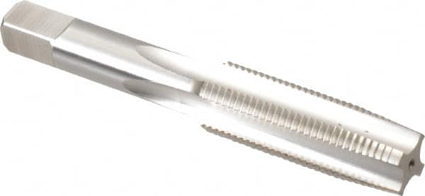 Hertel - 9/16-18 UNF, 4 Flute, Bottoming, Plug & Taper, Bright Finish, High Speed Steel Tap Set - 3-19/32" OAL, 2B/3B Class of Fit - Exact Tooling