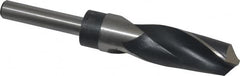 Hertel - 1-1/64" Drill, 118° Point, High Speed Steel Silver Deming & Reduced Shank Drill Bit - Exact Tooling