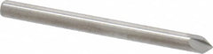 Hertel - 1/8" Head Diam, 1/8" Shank Diam, 3 Flute 82° Solid Carbide Countersink - Exact Tooling