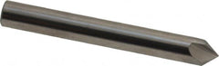 Hertel - 1/4" Head Diam, 1/4" Shank Diam, 3 Flute 82° Solid Carbide Countersink - Exact Tooling