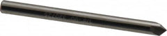 Hertel - 1/8" Head Diam, 1/8" Shank Diam, 3 Flute 90° Solid Carbide Countersink - Bright Finish, 1-1/2" OAL, Single End, Straight Shank, Right Hand Cut - Exact Tooling