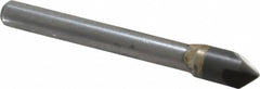 Hertel - 5/16" Head Diam, 1/4" Shank Diam, 3 Flute 90° Solid Carbide Countersink - Exact Tooling