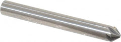 Hertel - 3/16" Head Diam, 3/16" Shank Diam, 6 Flute 82° Solid Carbide Countersink - Exact Tooling