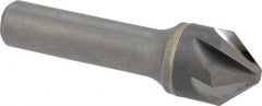 Hertel - 3/4" Head Diam, 1/2" Shank Diam, 6 Flute 82° Solid Carbide Countersink - Exact Tooling