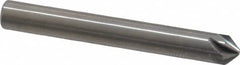 Hertel - 3/16" Head Diam, 3/16" Shank Diam, 6 Flute 90° Solid Carbide Countersink - Exact Tooling