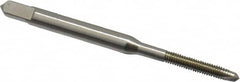 Hertel - #3-56 UNF, 2 Flute, Bright Finish, High Speed Steel Spiral Point Tap - Plug Chamfer, Right Hand Thread, 1-13/16" OAL, 2B Class of Fit - Exact Tooling