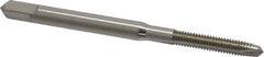 Hertel - #4-48 UNF, 2 Flute, Bright Finish, High Speed Steel Spiral Point Tap - Plug Chamfer, Right Hand Thread, 1-7/8" OAL, 2B Class of Fit - Exact Tooling