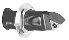 Circle Cutting Tool - Series Cartridges for Angular/Straight Mount Bars, Right Hand Cut, 3.87" Min Bore Diam, Boring Cartridge - Insert Style TCMT 32.52 - Exact Tooling