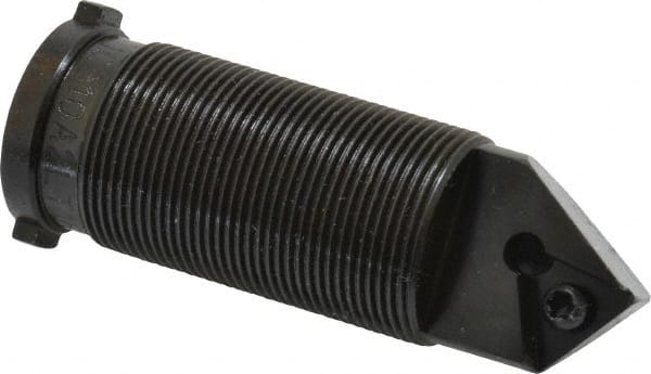 Circle Cutting Tool - Series Cartridges for Angular/Straight Mount Bars, Right Hand Cut, 3.87" Min Bore Diam, Boring Cartridge - Insert Style TCMT 32.52 - Exact Tooling