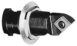 Circle Cutting Tool - Series Cartridges for Angular/Straight Mount Bars, Right Hand Cut, 1/2" Min Bore Diam, Boring Cartridge - Insert Style CCTDD 4B 007 - Exact Tooling