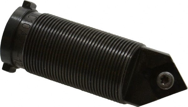 Circle Cutting Tool - Series Cartridges for Angular/Straight Mount Bars, Right Hand Cut, 3.87" Min Bore Diam, Boring Cartridge - Insert Style CCMT 43 - Exact Tooling