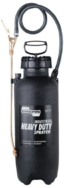 Chapin - 3 Gal Garden Hand Sprayer - Reinforced Hose, Polyethylene Tank, For Industrial Applications - Exact Tooling