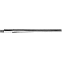 Interstate - #14 Pin, 1.542" Diam, 1-1/4" Small End, 1-1/2" Diam Straight Shank, 14" Flute, Taper Pin Reamer - Exact Tooling
