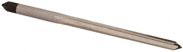 Interstate - #2/0 Pin, 0.1462" Diam, 0.1137" Small End, 5/32" Diam Straight Shank, 1-9/16" Flute, Taper Pin Reamer - Exact Tooling