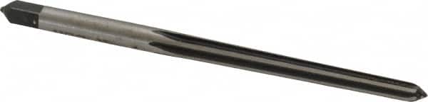 Interstate - #1 Pin, 0.1798" Diam, 0.1447" Small End, 3/16" Diam Straight Shank, 1-11/16" Flute, Taper Pin Reamer - Exact Tooling