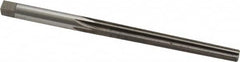 Interstate - #4 Pin, 0.2604" Diam, 0.2071" Small End, 17/64" Diam Straight Shank, 2-9/16" Flute, Taper Pin Reamer - Exact Tooling