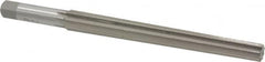 Interstate - #10 Pin, 0.7216" Diam, 0.5799" Small End, 5/8" Diam Straight Shank, 6-13/16" Flute, Taper Pin Reamer - Exact Tooling