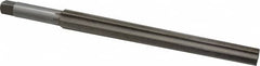 Interstate - #11 Pin, 0.878" Diam, 0.706" Small End, 3/4" Diam Straight Shank, 8-1/4" Flute, Taper Pin Reamer - Exact Tooling