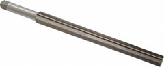 Interstate - #12 Pin, 1.05" Diam, 0.842" Small End, 7/8" Diam Straight Shank, 10" Flute, Taper Pin Reamer - Exact Tooling