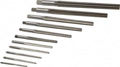 Interstate - #10 to #0 Pin, Straight Shank, Taper Pin Reamer Set - Exact Tooling