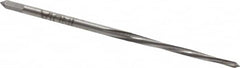 Value Collection - #7/0 Pin, 0.0666" Diam, 0.0497" Small End, 5/64" Diam Straight Shank, 13/16" Flute, Taper Pin Reamer - Exact Tooling