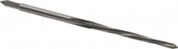 Value Collection - #6/0 Pin, 0.0806" Diam, 0.0611" Small End, 3/32" Diam Straight Shank, 15/16" Flute, Taper Pin Reamer - Exact Tooling