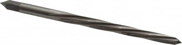 Interstate - #1 Pin, 0.1798" Diam, 0.1447" Small End, 3/16" Diam Straight Shank, 1-11/16" Flute, Taper Pin Reamer - Exact Tooling