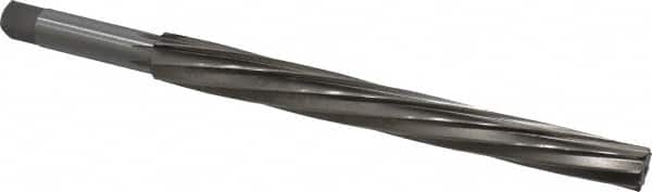 Interstate - #11 Pin, 0.878" Diam, 0.706" Small End, 3/4" Diam Straight Shank, 8-1/4" Flute, Taper Pin Reamer - Exact Tooling