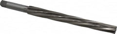Interstate - #11 Pin, 0.878" Diam, 0.706" Small End, 3/4" Diam Straight Shank, 8-1/4" Flute, Taper Pin Reamer - Exact Tooling