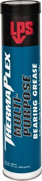 LPS - 14.1 oz Cartridge Lithium Extreme Pressure Grease - Blue, Extreme Pressure, 350°F Max Temp, NLGIG 2, - Exact Tooling