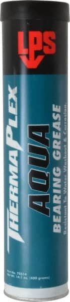 LPS - 14.1 oz Cartridge Aluminum Extreme Pressure Grease - Amber, Extreme Pressure, 302°F Max Temp, NLGIG 2, - Exact Tooling