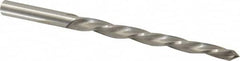 Interstate - #4 Pin, 0.2604" Diam, 0.2071" Small End, 17/64" Diam Straight Shank, 2-9/16" Flute, Taper Pin Reamer - Exact Tooling